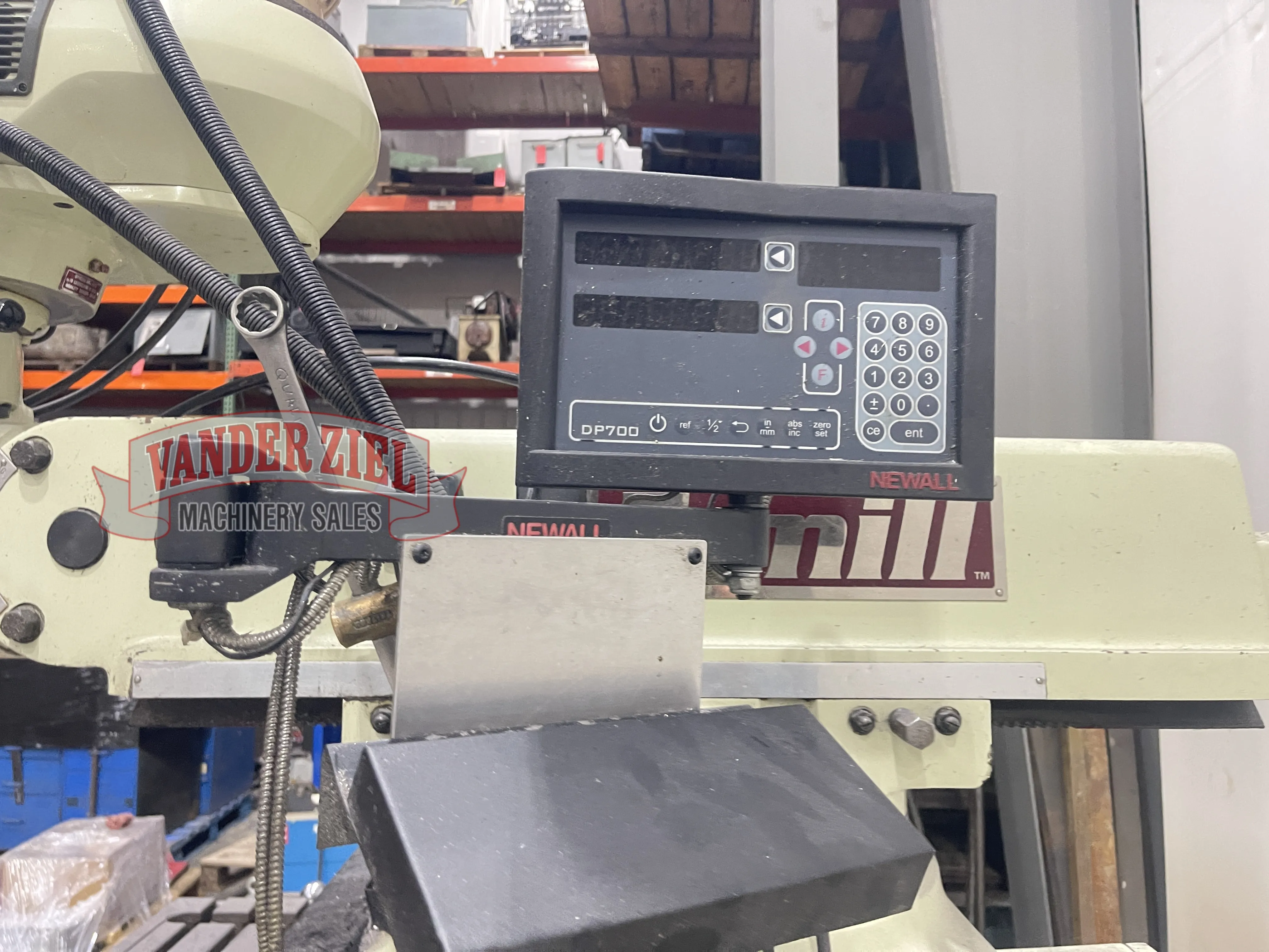 Acer #EVS-3VKH, vertical knee mill, 10" x50" table - Image 6