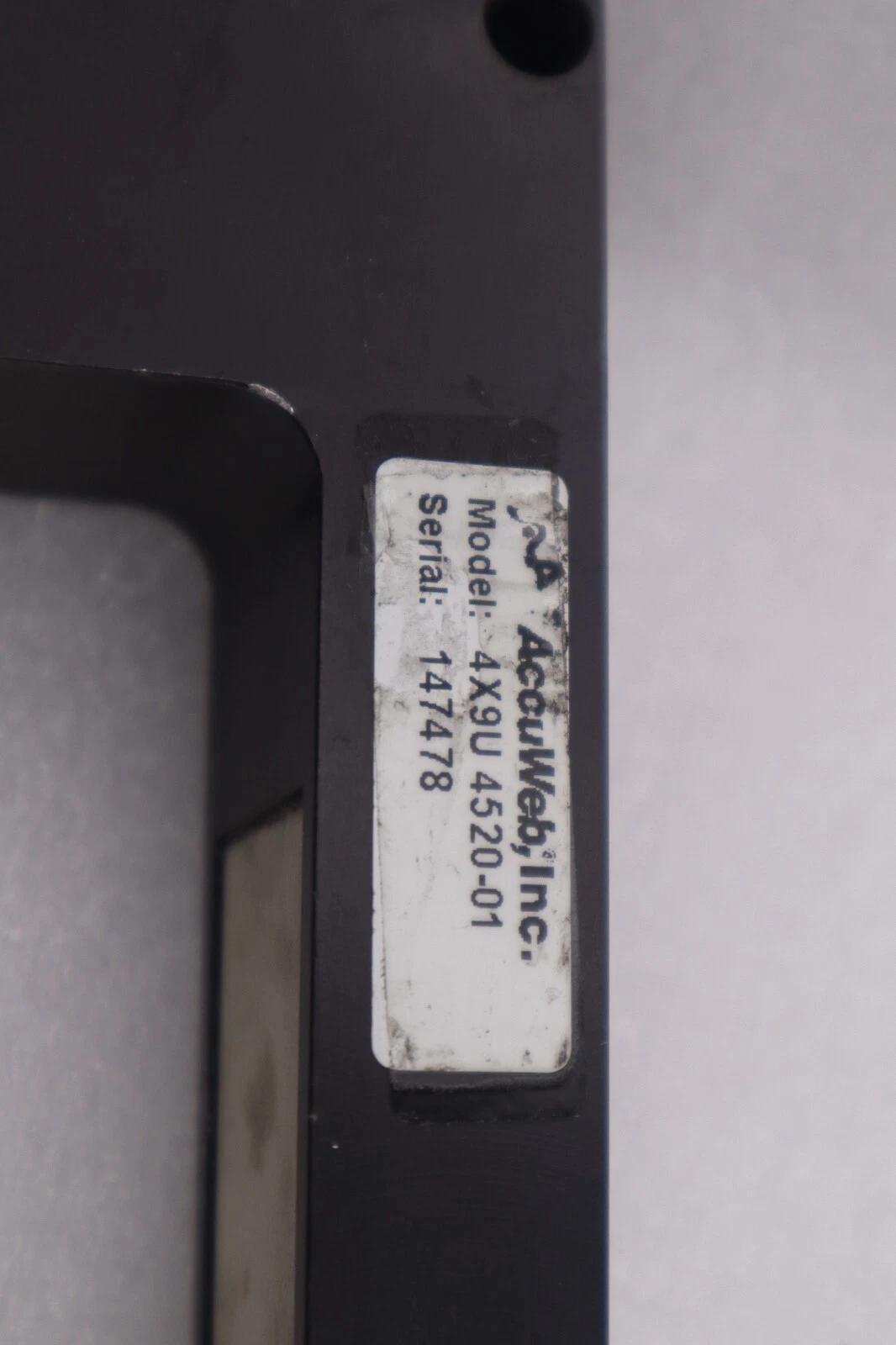 AccuWeb Inc EVO 150 COMPLETE WEB GUIDE SYSTEM WITH RED LION SCREEN STOCK 5120 - Image 7