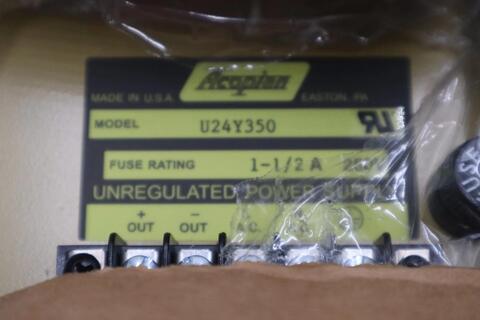 New open box acopian u24y350 250v 1-1/2a power supply stock g485a - Image 2