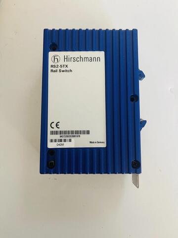 Hirschmann Rail Switch RS2-5TX RS25TX 32 VDC #K-1128 - Image 2