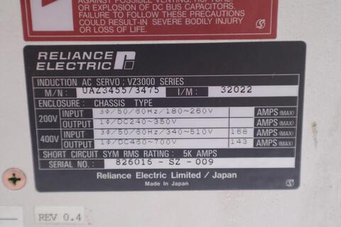 Reliance Electric UAZ3455/3475 Power Unit 32022 Chassis Type New Open Box #600-A - Image 6