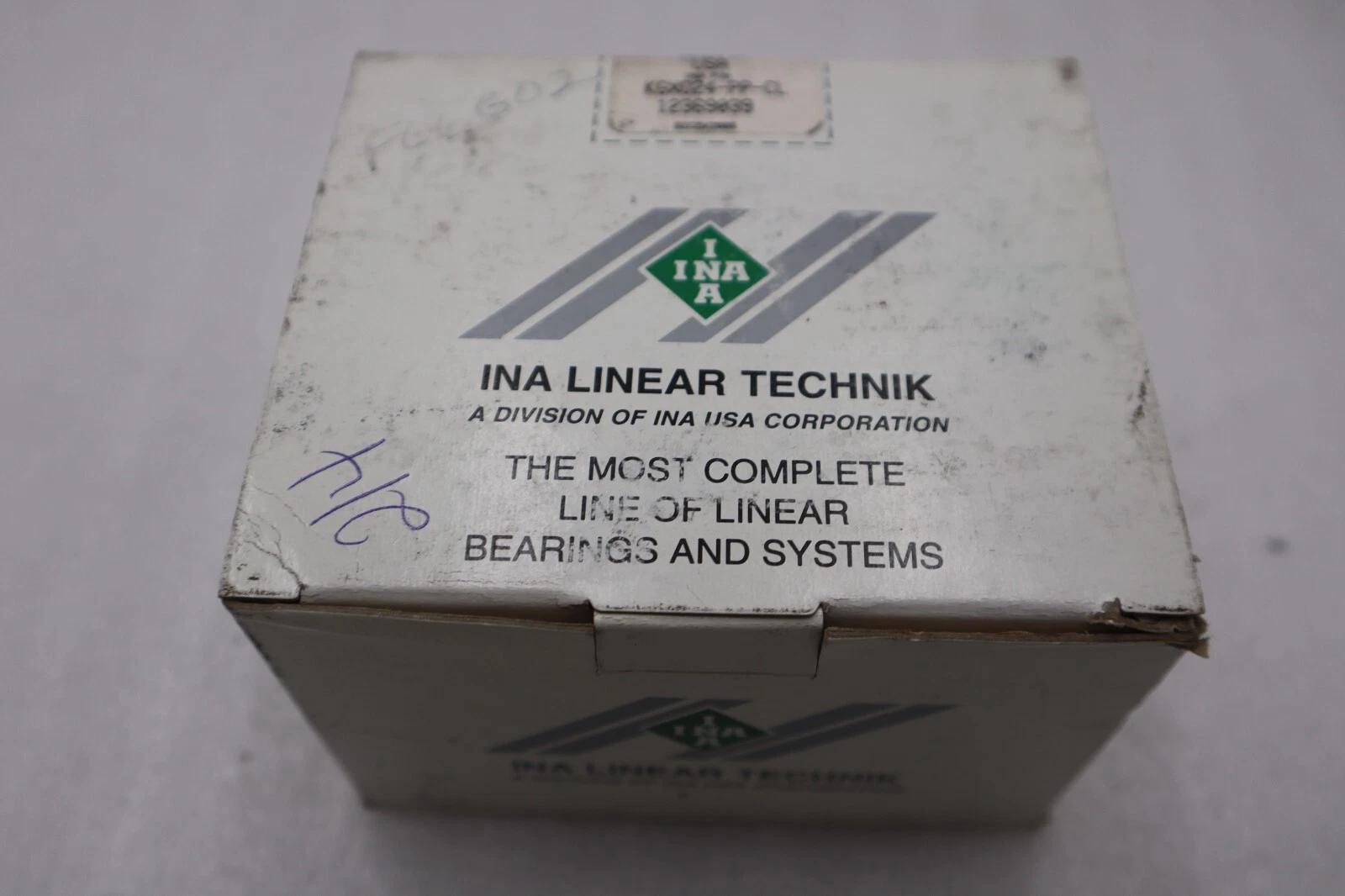 Ina linear technik kgx024-pp-cl / kgx024ppcl (new in box) stock h848 - Image 1