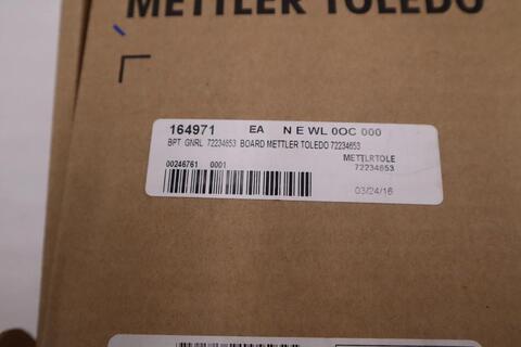 Mettler toledo 72234653 / ind131/331 dc mainboard - new - stock h1724 - Image 5