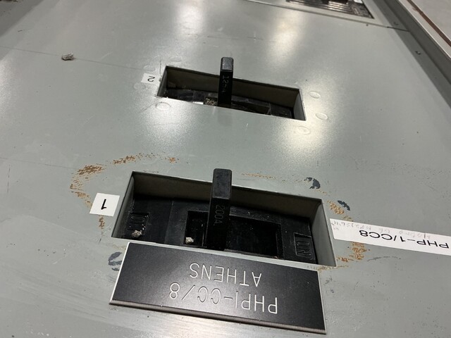 400 Amp. General Electric, NHB, panelboard, 4-wire, 3 phase, 277/480Y Volts - Image 7