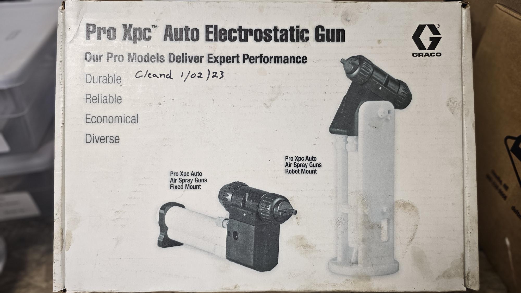 Graco #LC1020/24Y307, Pro XPC Automatic Electrostatic Guns w/Controllers, 2 Qty., 40 VA, 100-240 VAC, 2017 - Image 8
