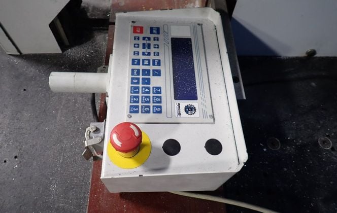 Omga #T.521ST-US, Fine Positioner Table Saw, 21.4 amps, 5.6 KW, 230 Volts, 2010 - Image 6