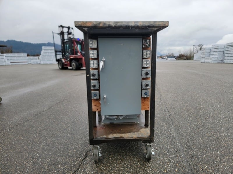 75 KVA Square D, Temporary Power Distribution Cart, 600 Primary, 208Y/120 Secondary, Type 3R enclosure, (16 - Image 5