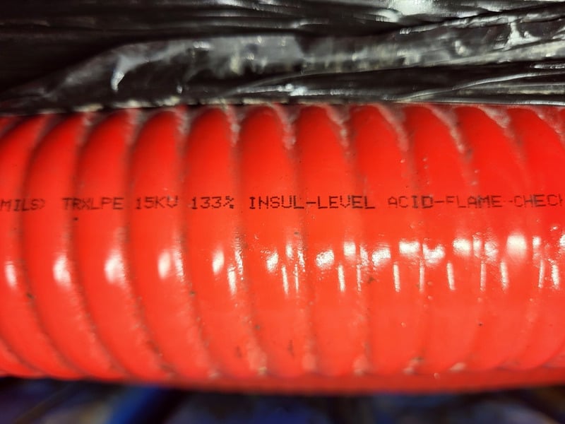 General Cable #Vertiteck-3/C, Medium Voltage Armored Power Cable, 15 KV, 259.18' length, 2/0 AWG Copper, 2019 - Image 4
