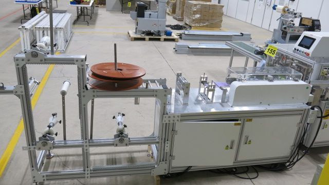 Testex #APL120, high speed mask production line, automated ultrasonic, 100-120 masks/min., 2021 - Image 9