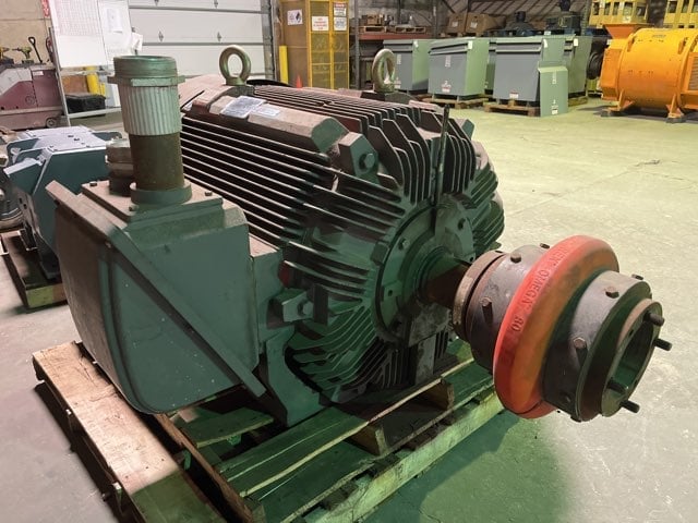 400 HP 1800 RPM Teco, Frame 5806B, TEFC BB, 460 Volts - Image 1