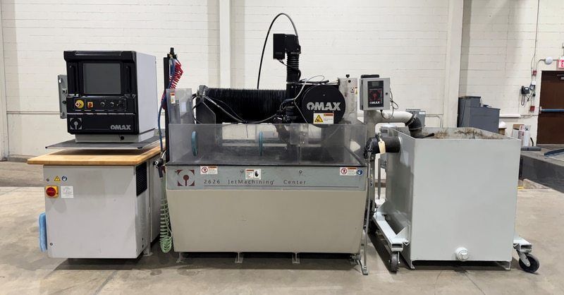 Omax #2626 Jet Machining center, 46" x 31" table, 26" X, 26" Y, 8" Z, 30 HP, 60000 psi, 2018 - Image 1