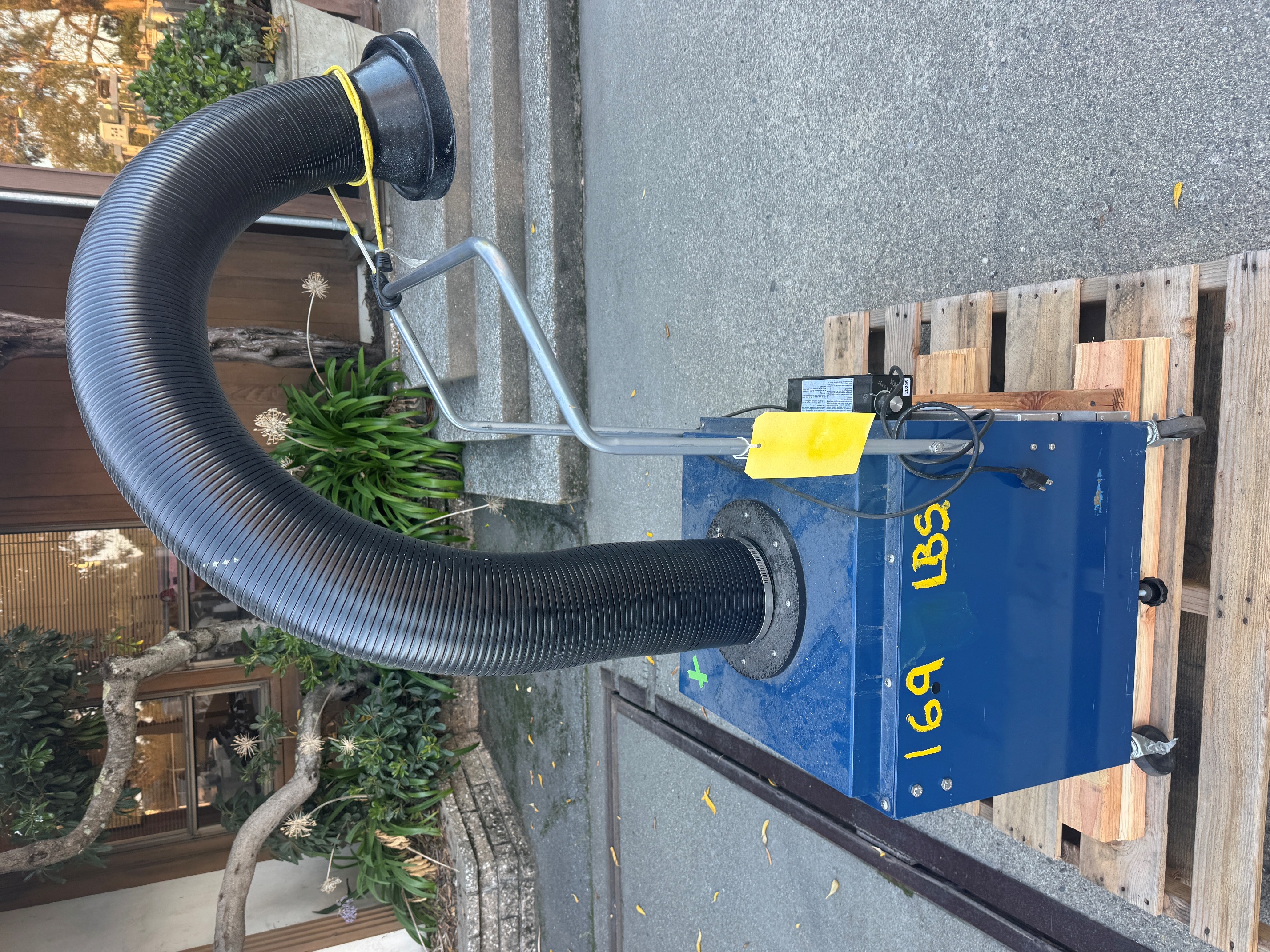 400-700 cfm Sentry Air Systems #550-Series, dust collector, fume extractor, portable - Image 3