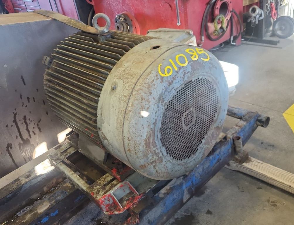 125 HP 1200 RPM Worldwide, Frame 445T, TEFC, 1.15 service factor, 230/460 Volts - Image 2