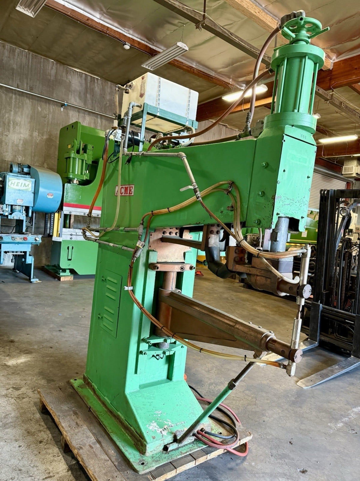 50 KVA Acme #PT1-36-50, Spot Welder, 36" throat, 8" gap, 220 V., - Image 6