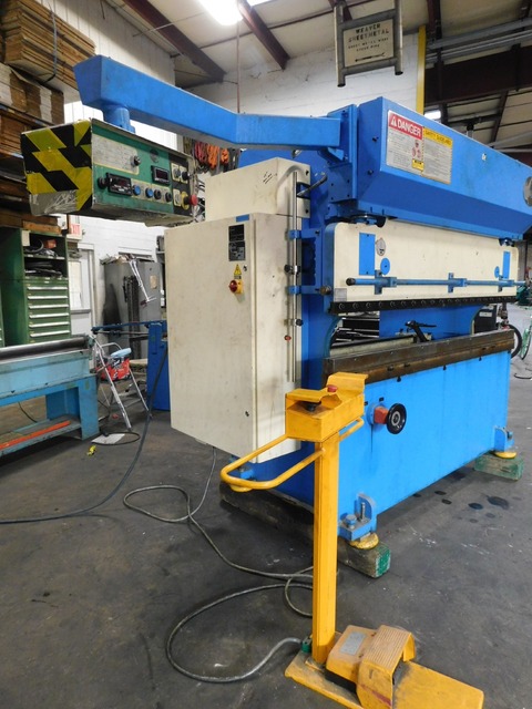 75 Ton, Haco Atlantic #HDE75-6, press brake, 6' overall, 24" Back Gauge, 220/440 V. - Image 4