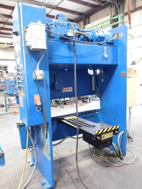 55 Ton, Niagara #HB-55-4-6, press brake, 6' overall, 10 gauge, 6" stroke, 7" Shut Height, 13" open - Image 2