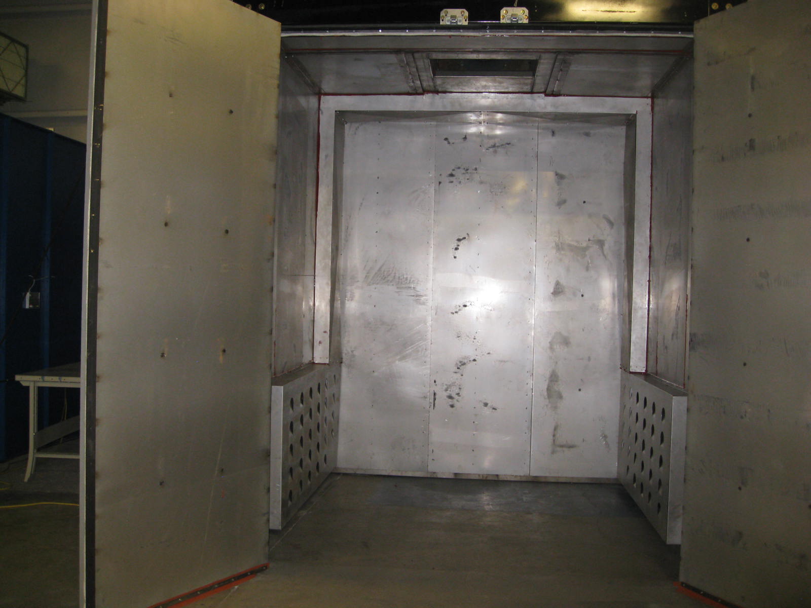 96" width x 96" H Oven Empire Manufacturing #OEMB-08-08 series, Batch Oven, double doors, 7 models, 8'-20' L - Image 1