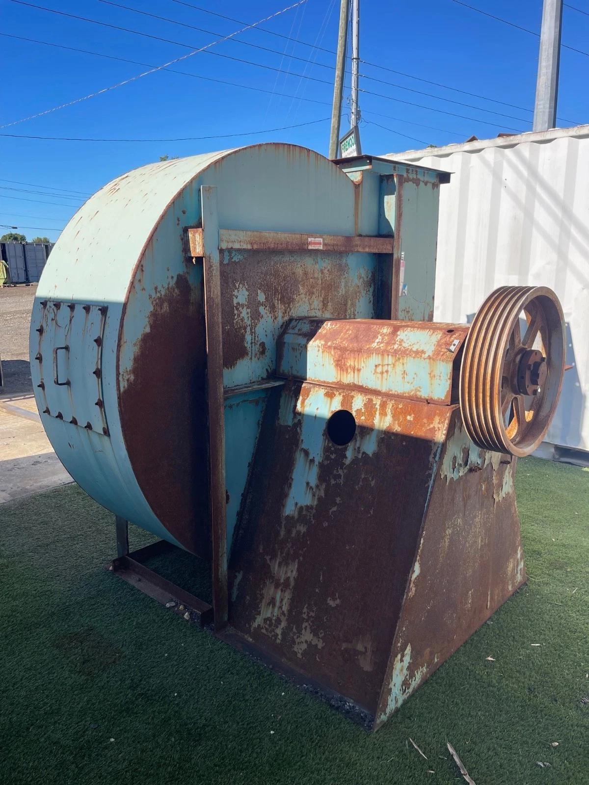 Twin City Fan & Blower Co. #933-RBR-SW, Blower, 57" diameter, 33" ID, 24" width, counter clock wise Up Blast - Image 8