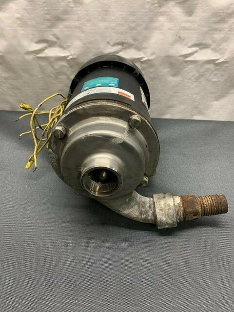 Dayton #4JMX5, Stainless Steel Centrifugal Pump, 1.5 HP, 3450 RPM, 460 Volts, 3PH - Image 3