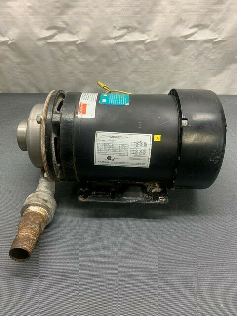 Dayton #4JMX5, Stainless Steel Centrifugal Pump, 1.5 HP, 3450 RPM, 460 Volts, 3PH - Image 7