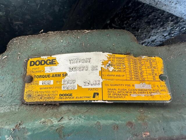 Dodge #TXT926T, Gear Reducer, 25.66 Ratio - Image 3