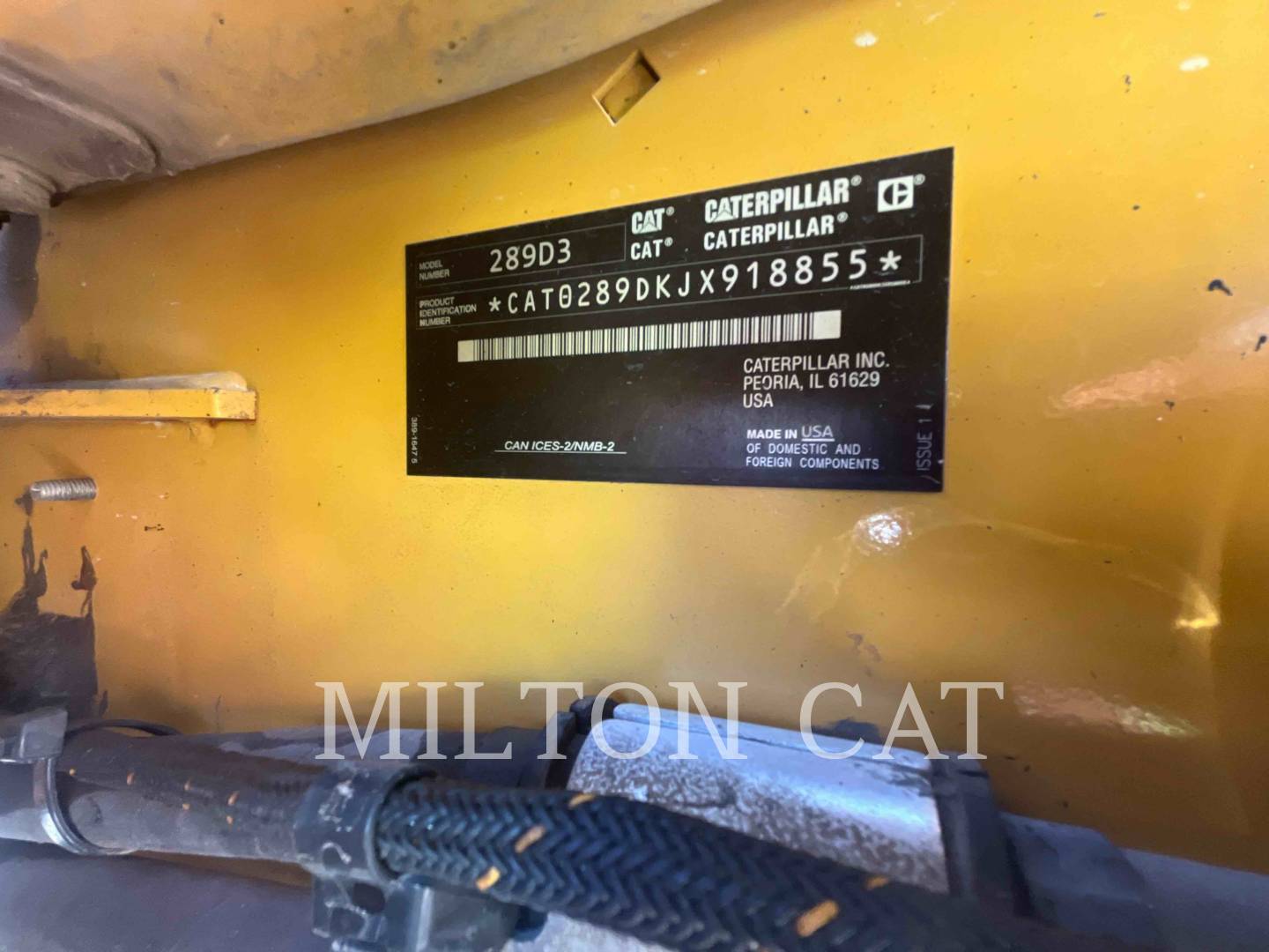 Caterpillar 289 D3, 1649 hours, S/N: JX918855, 2024 - Image 6