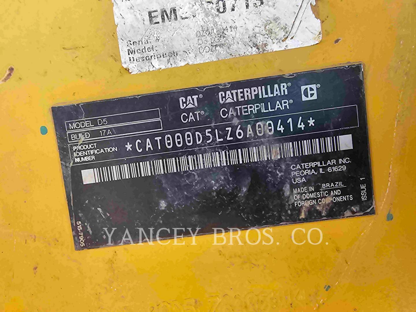 Caterpillar D517VP, 4595 hours, S/N: Z6A00414, 2020 - Image 6