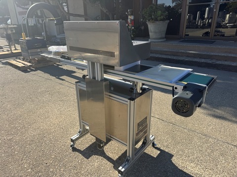 LGYF #2000BX, continuous magnetic induction sealer, 20-130mm diameter, Stainless steel, 2022 - Image 2