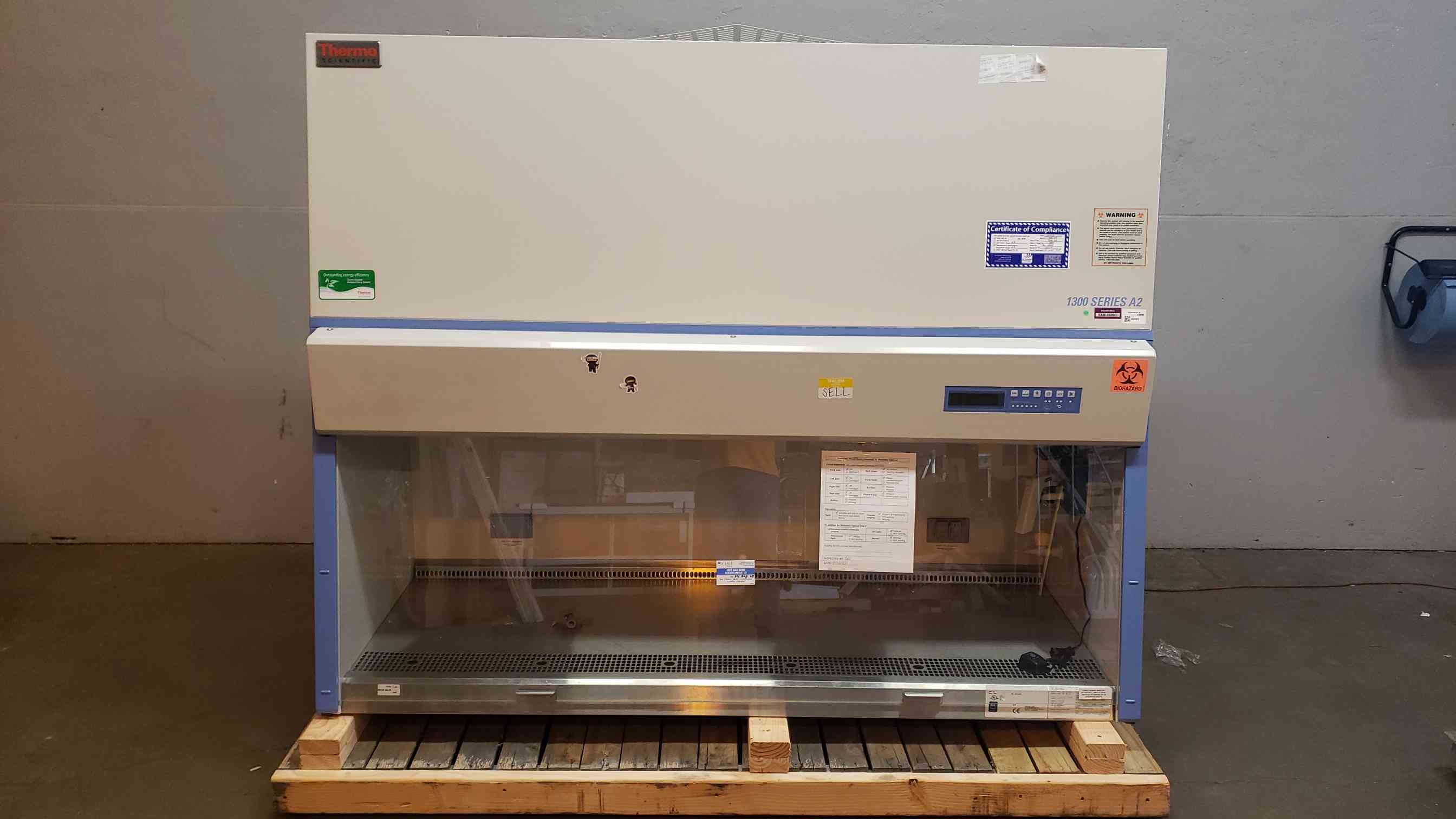 Thermo Scientific #1387, BioSafety Cabinet, Type A2, - Image 1