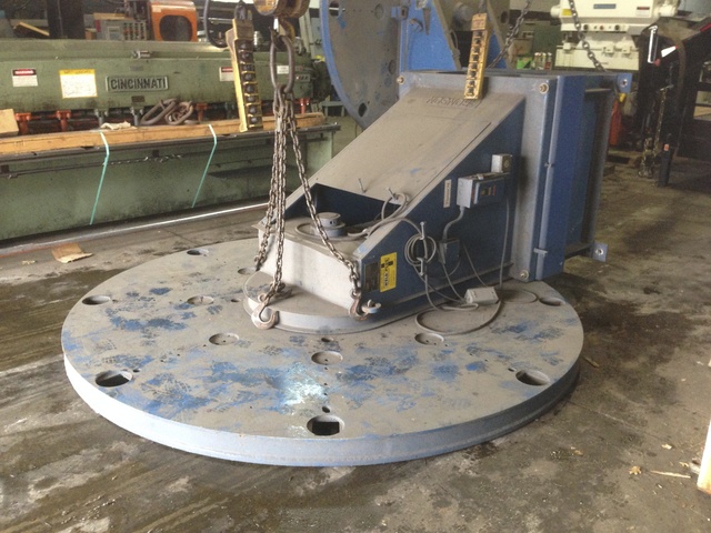 20000 lb. Aronson #HS/TS 20 headstock/tailstock rating 20000 lb.rotation load torque - Image 1