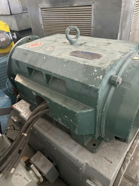 600 HP 3600 RPM Ram, Frame 449TDZ, Drip-Proof Ball Bearing, used, 460 Volts - Image 3