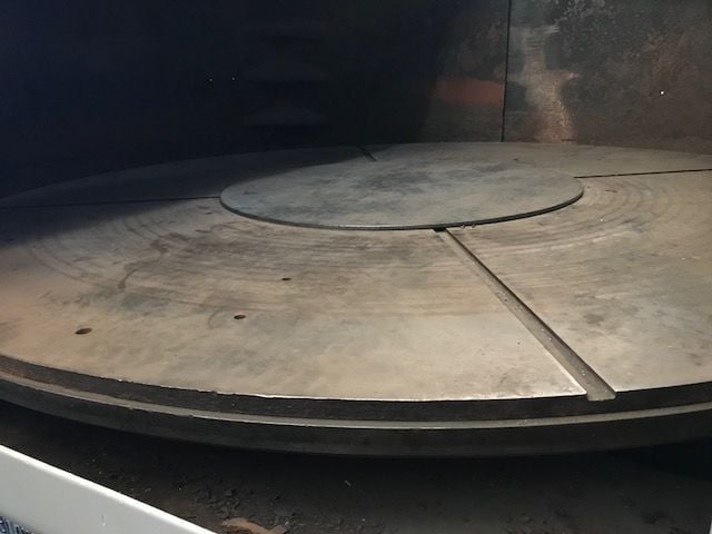 Blanchard #42-84, 84" magnetic chuck, 1" full chuck life, 75 HP, Hydroflow coolant, filtration system, 1955 - Image 5