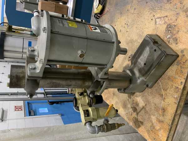 Airmite #CMS19, air press, 3850 lb., 2 stroke, 1" rod diameter, 4.5" throat, 5.5" x 5" bed, 6" Shut Height - Image 2