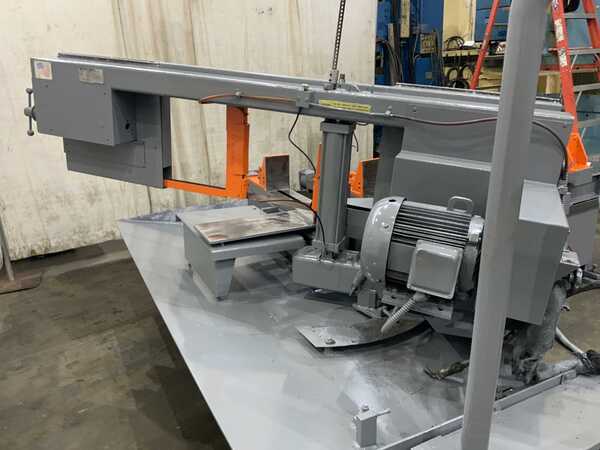 16" x 22" Hem #Cyclone-Auto-4, horizontal band saw, 60° mitering, part counter, 7.5 HP, 2006 - Image 9