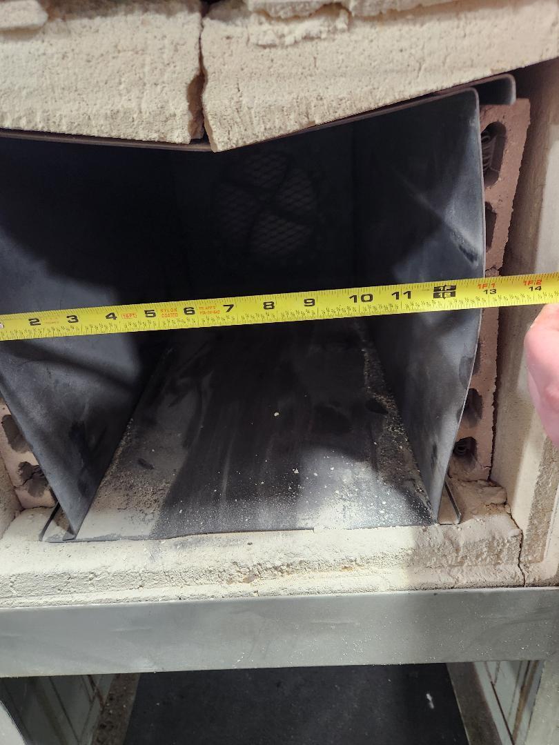 12" width x 12" H x 24" D Lucifer #HL82-K24, dual chamber heat treat/draw furnace, 2300°F, Honeywell Control - Image 8
