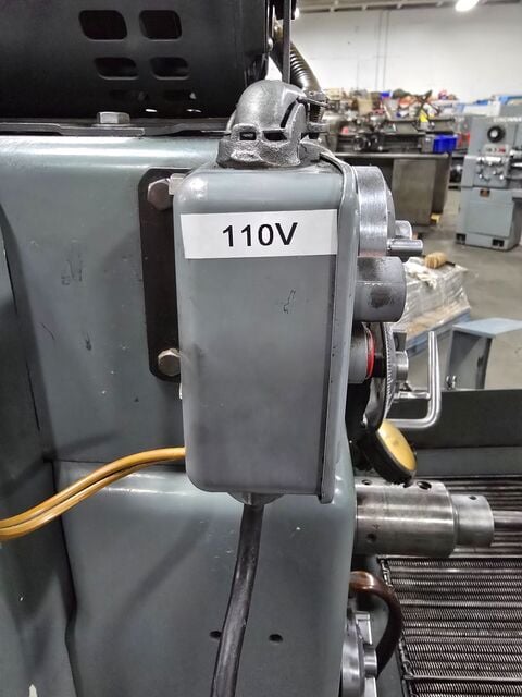 Sunnen #MBB-1600, horizontal hone, 6.5" ID, 200-1600 RPM, work light, 110 V., tooling - Image 7