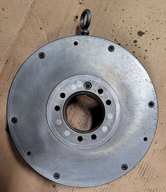 15" Skand #SCA-373060, 3-jaw chuck, A2-6 mount - Image 3