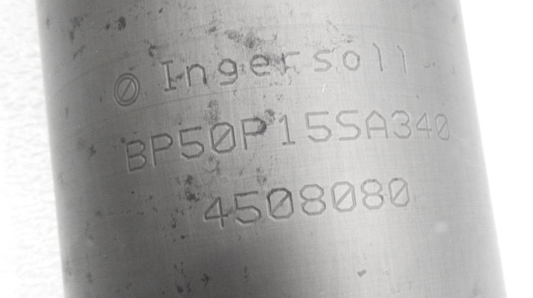 Ingersoll, CAT50 BP50P15SA340 shell mill holder w/ Sandvik Face Mill - Image 10