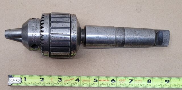 Jacobs #14N, drill chuck, Jacobs arbor AO403 - Image 3