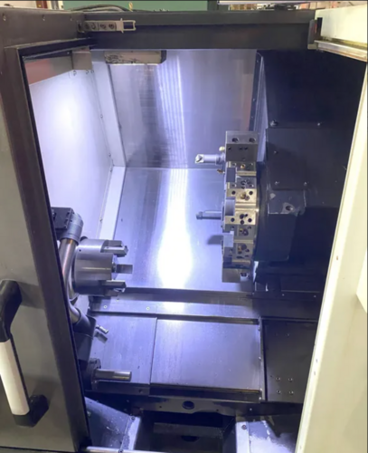 Daewoo Doosan #Lynx-2100A, 2-Axis CNC Lathe, 23" swing, 13.7" turning diameter, 13.8" machining length, 6" - Image 4