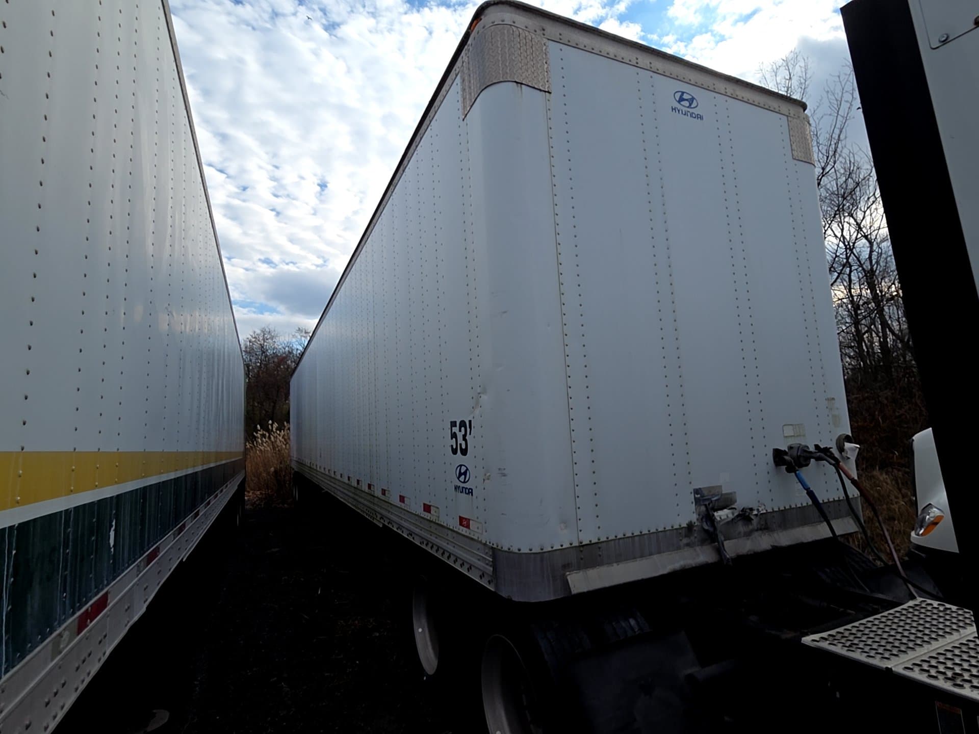 Hyundai Translead, Dry Van Trailer, 53' L x 102" width x 13' 6" H, Swing Door, 2007 - Image 2