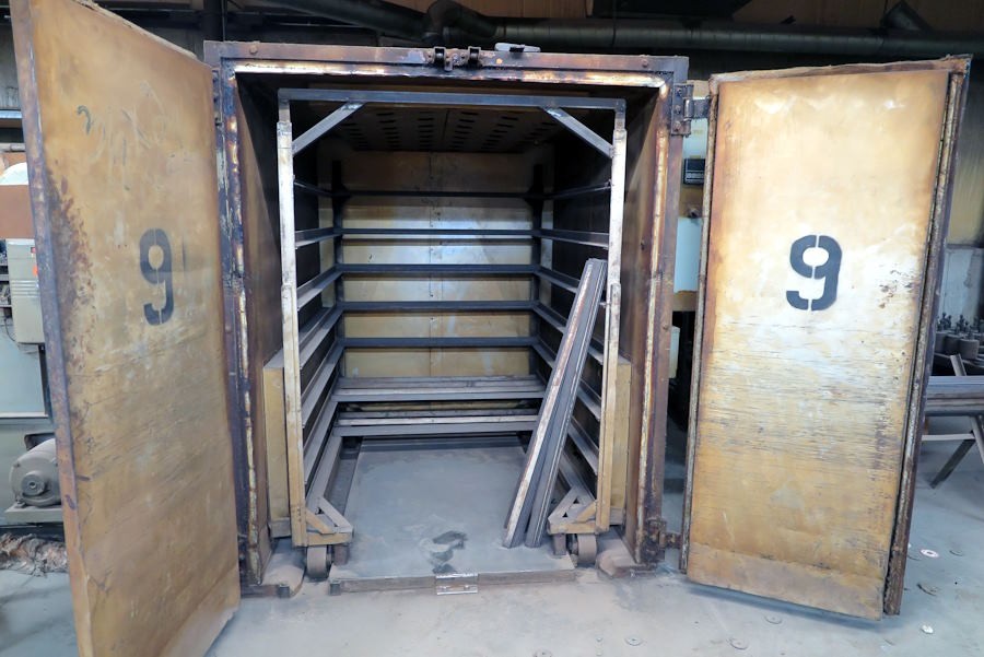 62" width x 72" H x 72" L Grieve, 450°F, electric walk in oven - Image 2