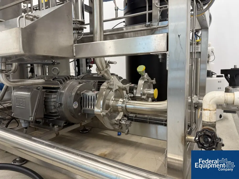 BWT #Compakline-815-PW-HWS, Soft water generation, skid, 80 GPH gen, 45 GPM distrib, 460 V., 2021 - Image 4