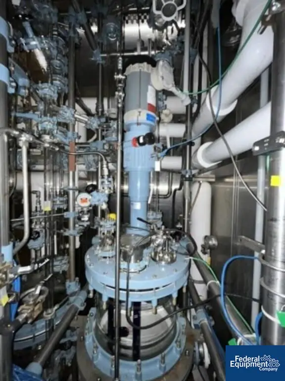 107/107 Liter Buchi Kilo Lab Reactor Train System, Glass Lined - Image 8
