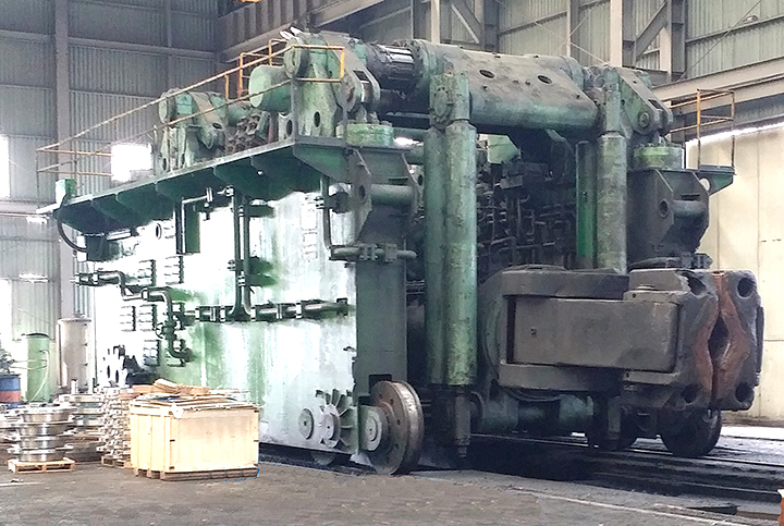 65 Ton, Demag Hydraulik #150M-T Rail Bound, 80" ingots, 165" rail centers, 708 HP - Image 1