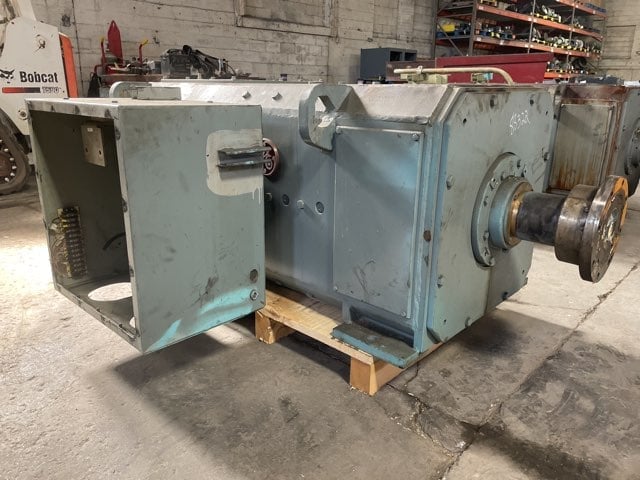 500 HP 1200 RPM General Electric, Frame 4366, DPFVBB, 500 VA, 300/150 VF - Image 4