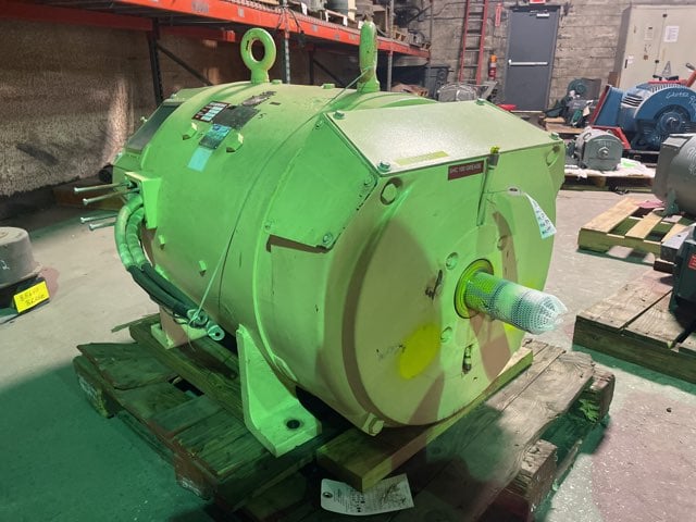 300 HP 1200 RPM Westinghouse, Frame 587AS, DPFVBB, 500 VA, 240/120 VF - Image 1