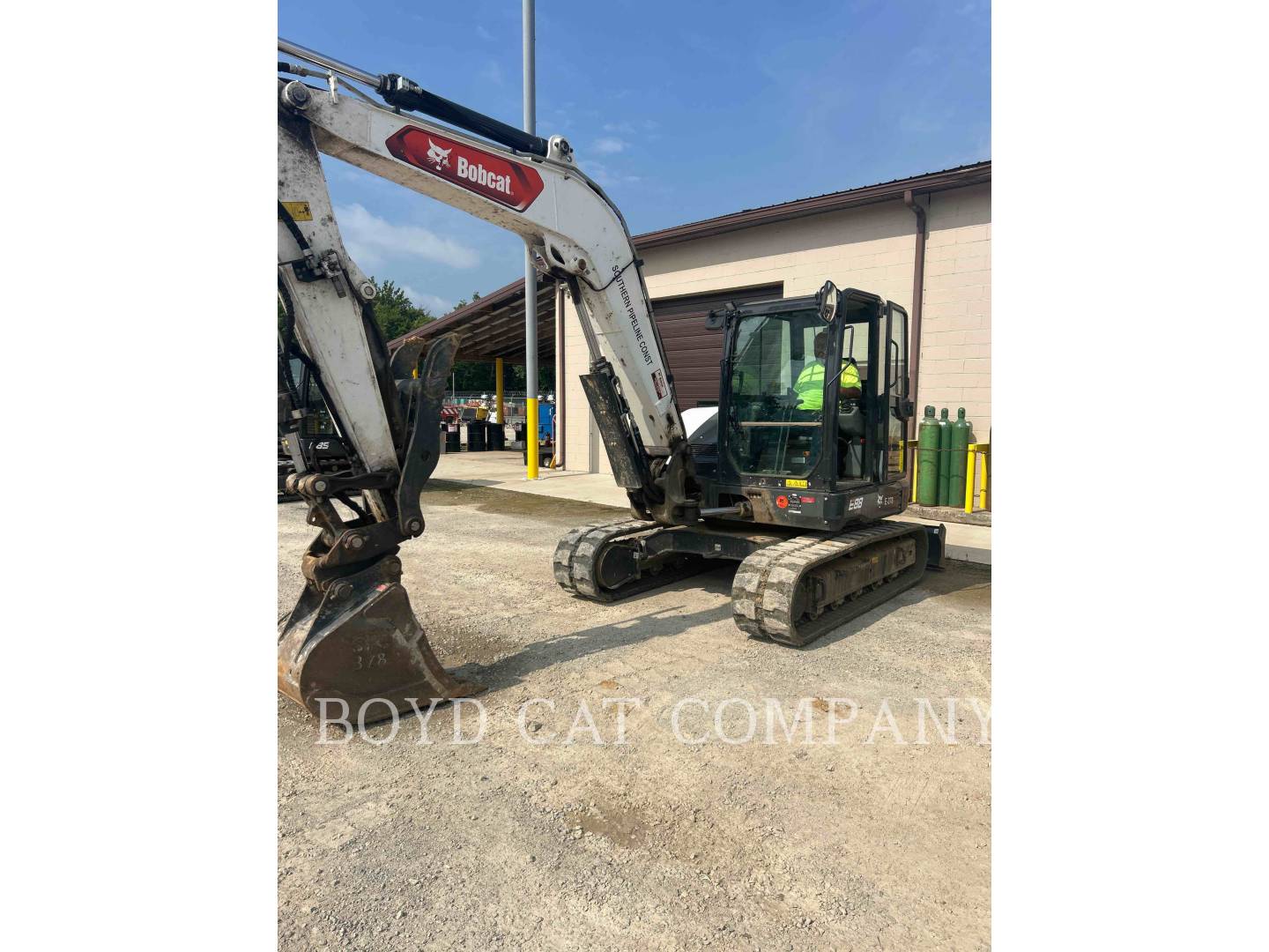 Bobcat E88, Excavator, 1639 hours, S/N: B4NM11921, 2022 - Image 1