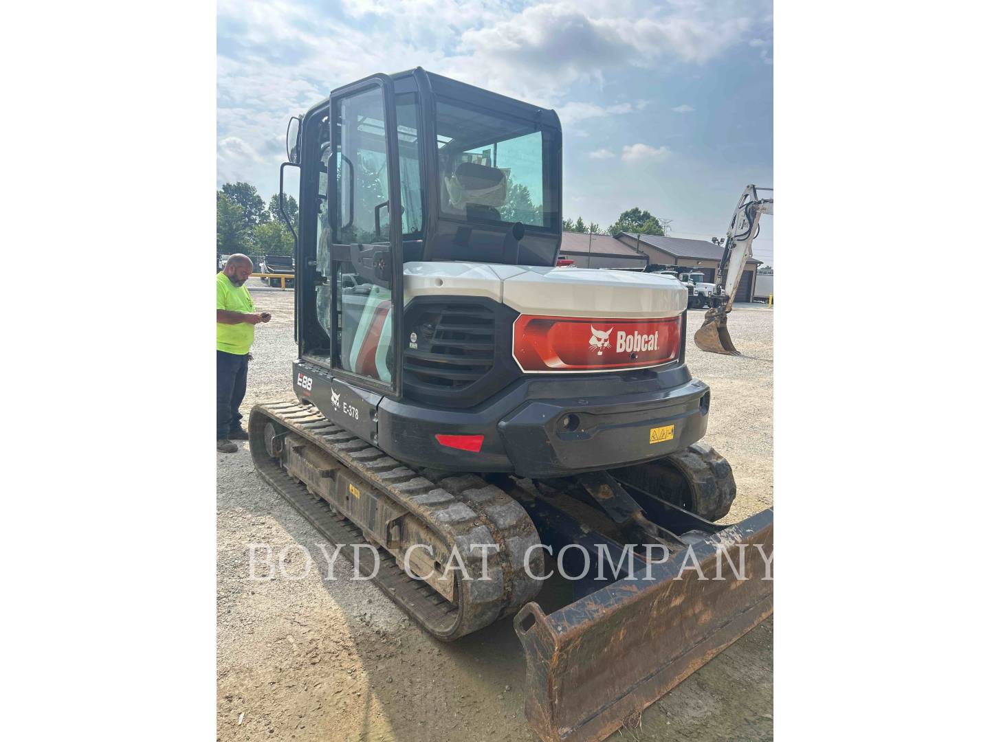 Bobcat E88, Excavator, 1639 hours, S/N: B4NM11921, 2022 - Image 4