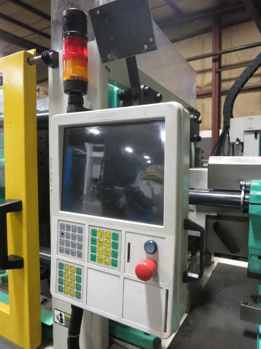 224 Ton, 15.3 oz., Arburg #570C 2200-800, injection molding machine, 22.44" x 22.44" tie bar spacing, 2006 - Image 10